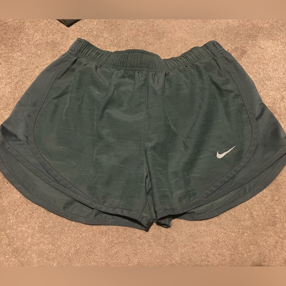 Nike Men's Dark Green Athletic Shorts